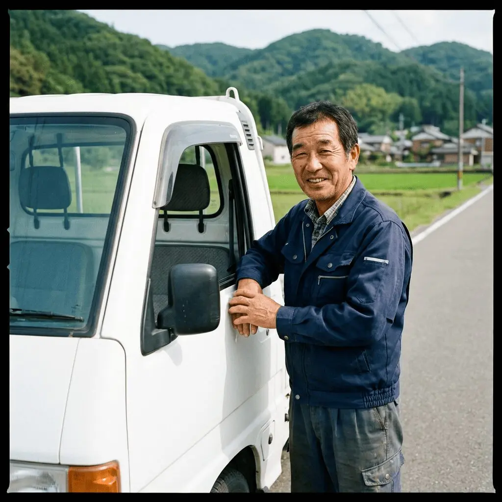 50代男性ドライバー