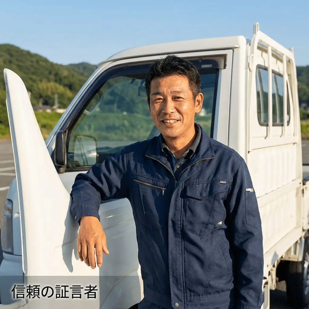 40代男性ドライバー
